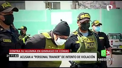 Comas: Acusan a “personal trainer” que habría intentado violar a una de sus alumnas