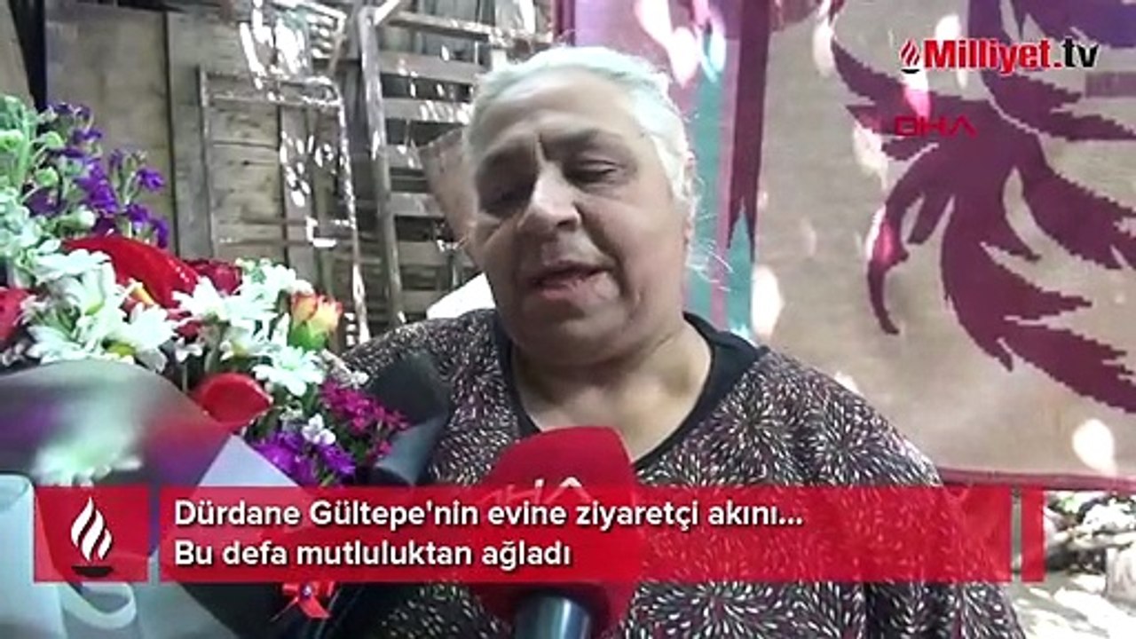 Dürdane Gültepe'nin evine ziyaretçi akını