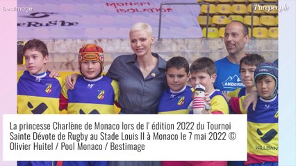 Charlene de Monaco en total denim : son look onéreux décrypté pour cette sortie en famille