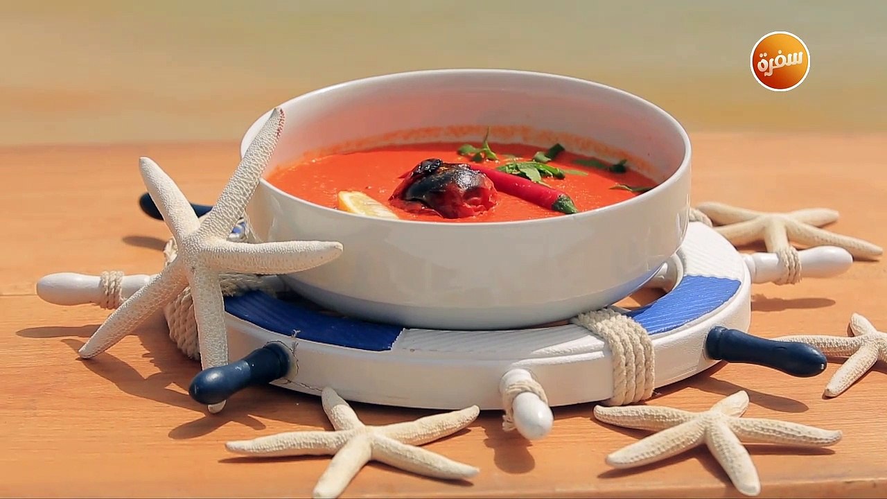 شوربة الفلفل المشوي  | هشام السيد