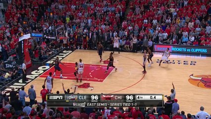 Derrick Rose Hits the Game-Winner vs CLE in 2015
