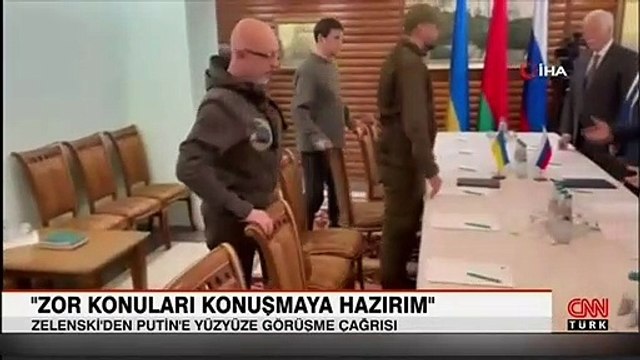 Zelenski'den Putin'e yüz yüze görüşme çağrısı