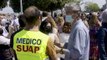 Concentración en Santander por la agresión de un paciente a dos sanitarios