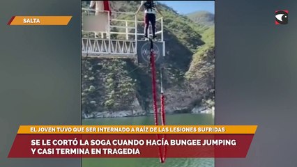 El joven tuvo que ser internado a raíz de las lesiones sufridas