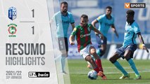 Highlights: FC Vizela 1-1 Marítimo (Liga 21/22 #33)