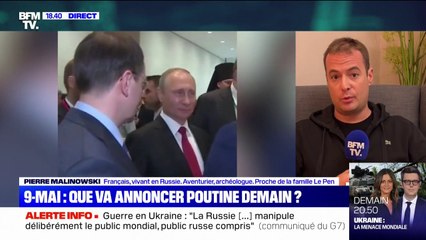 Pierre Malinowski, Français invité au défilé du 9-Mai en Russie, évoque ses rencontres avec Vladimir Poutine