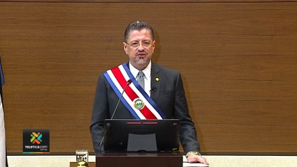tn7-Primer discurso de Rodrigo Chaves como presidente de la República-080522
