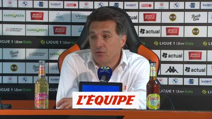 Pélissier : «Marseille était plus fort» - Foot - L1 - Lorient