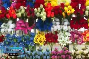 Cementerio El Ángel: cientos de personas visitan a sus seres queridos por el Día de la Madre