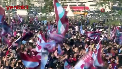 Yenikapı bordo mavi oldu!