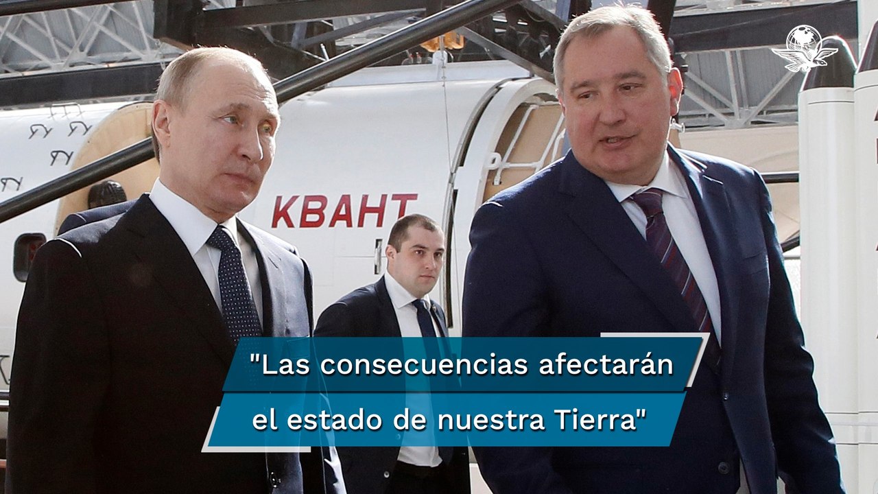 Rusia podría destruir a los países de la OTAN en 30 minutos, amenaza jefe de la agencia espacial ru