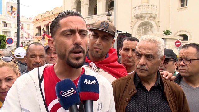 التاسعة هذا المساء | تظاهرات مساندة لإجراءات قيس سعيّد ضد حركة النهضة