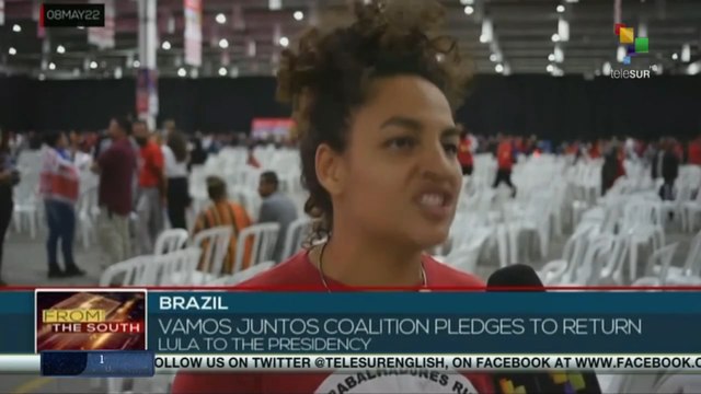 Lula da Silva announces his pre-campaing for the elections in Brazil