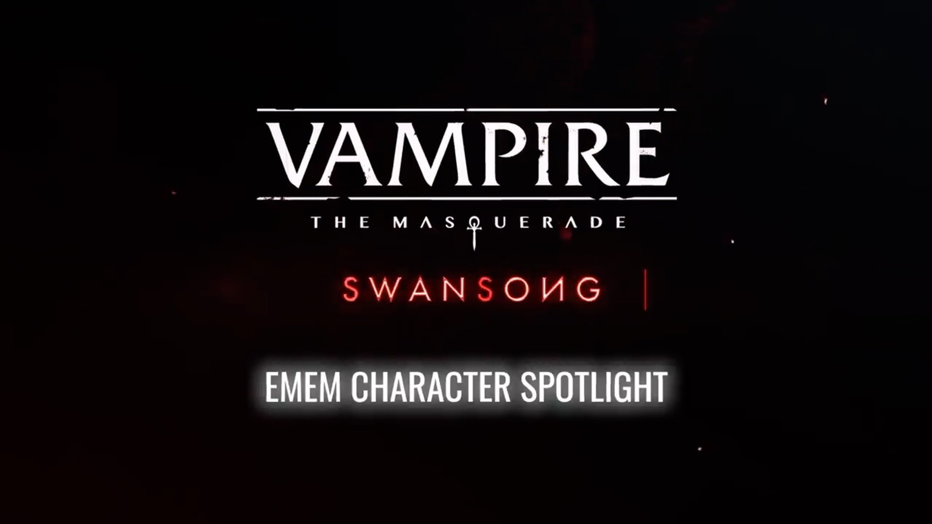 Vampire: The Masquerade - Swansong - Leysha Character Spotlight