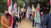 San Vittore dei record. 62 bandiere votive alla processione e più di 1.500 a tavola
