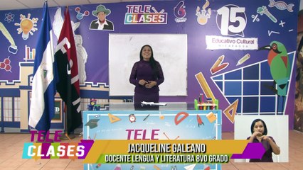 Lengua y Literatura de 8vo  Grado (7 y 8 de Mayo)