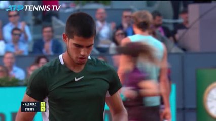 Madrid - Alcaraz domine Zverev et remporte son deuxième Masters 1000