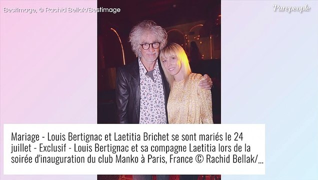 Je la trouvais mignonne : Louis Bertignac révèle comment il a séduit Laetitia, sa femme de 34 ans sa cadette