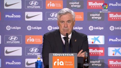 Ancelotti: "No podíamos pedir mucho más de este partido"