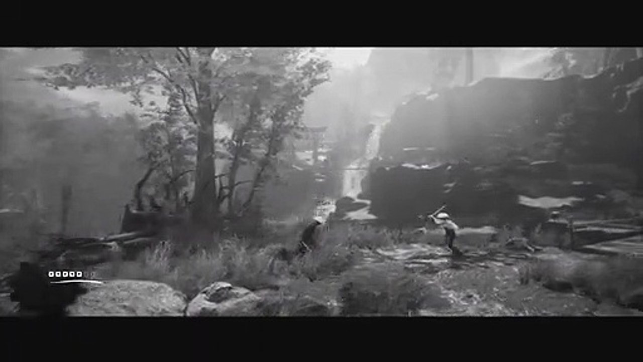 Trek to Yomi - Chapter 2 Reach The Main Square Defeat Ronin and Bandits on Bridge, Explore Cave XSX