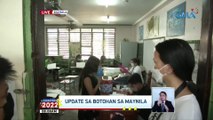 Update sa botohan sa Rafael Palma ES sa Maynila | Eleksyon 2022
