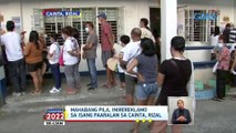 Mahabang pila, inirereklamo sa Cainta, Rizal; presidential candidate Leody De Guzman, bumoto na |Eleksyon 2022