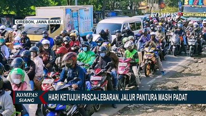 Hari Ketujuh Usai Lebaran, Jalur Utama Pantura Masih Padat