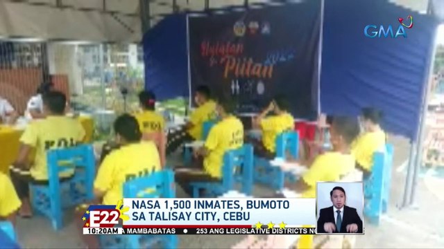 Nasa 1,500 inmates bumoto sa Talisay City, Cebu | Eleksyon 2022