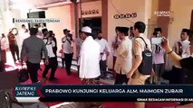 Prabowo Kunjungi Keluarga Almarhum Maimoen Zubair  di Rembang