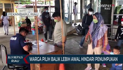 Warga Pilih Balik Lebih Awal Hindari Penumpukan