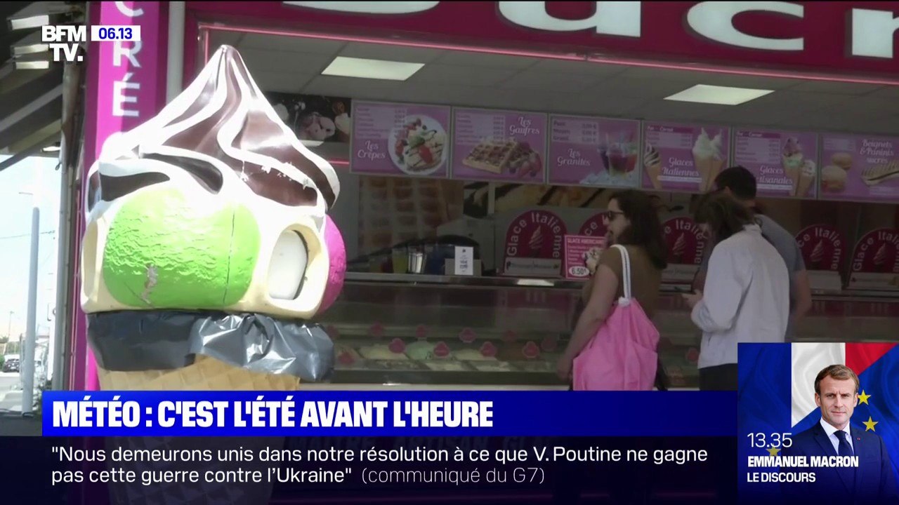 Un avant-goût d'été avec des températures en hausse de 2°C par rapport à la moyenne habituelle