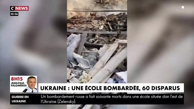 Guerre en Ukraine : Le président Volodymyr Zelensky a affirmé cette nuit que soixante personnes ont été tuées dans le bombardement d'une école dans l'est du pays