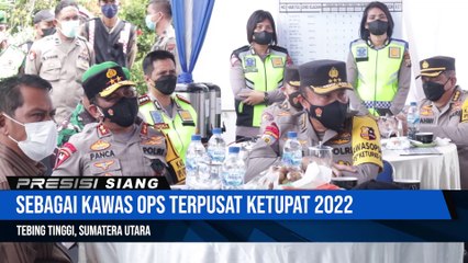 Irwasum Polri Dan Kapolda Sumut Pantau Arus Balik Di Gerbang Tol Tebing Tinggi