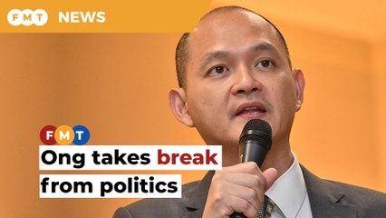 Ong takes break from politics, won’t contest in GE15
