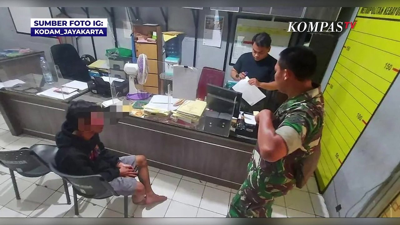 Aksi 2 Prajurit TNI AD Lawan 9 Begal di Kebayoran Baru Jaksel