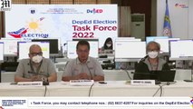 2022 DepEd Election Task Force (ETF) National and Local Elections Press Conference