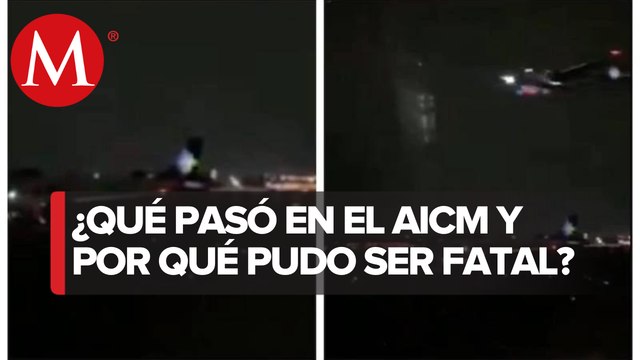 Incidente en AICM, por una cadena de errores: sindicato de pilotos aviadores