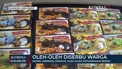 Mudik Lebaran, Penjual Oleh-Oleh Ketumpahan Rezeki