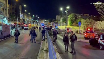 Нападение на полицейского в Иерусалиме