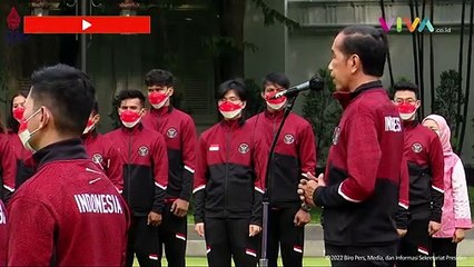 SIAP BERSAING! Target Jokowi Buat Alet RI di SEA Games 2021
