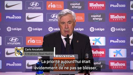 Karim Benzema et Luka Modric sur le banc, Carlo Ancelotti se justifie : "Ils étaient fatigués"