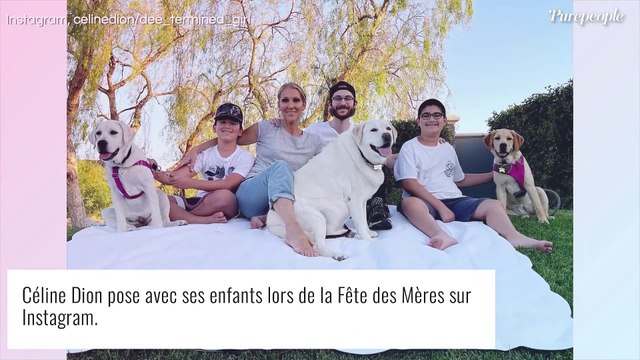 Céline Dion pose la mine fatiguée : photo avec ses jumeaux Nelson et Eddy qui ont beaucoup changé !