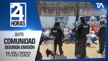 Noticias Quito : Noticiero 24 Horas 11/05/2022 (De la Comunidad - Segunda Emisión)