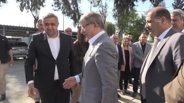 Gelecek Partisi Genel Başkanı Davutoğlu Mersin'de ziyaretlerde bulundu