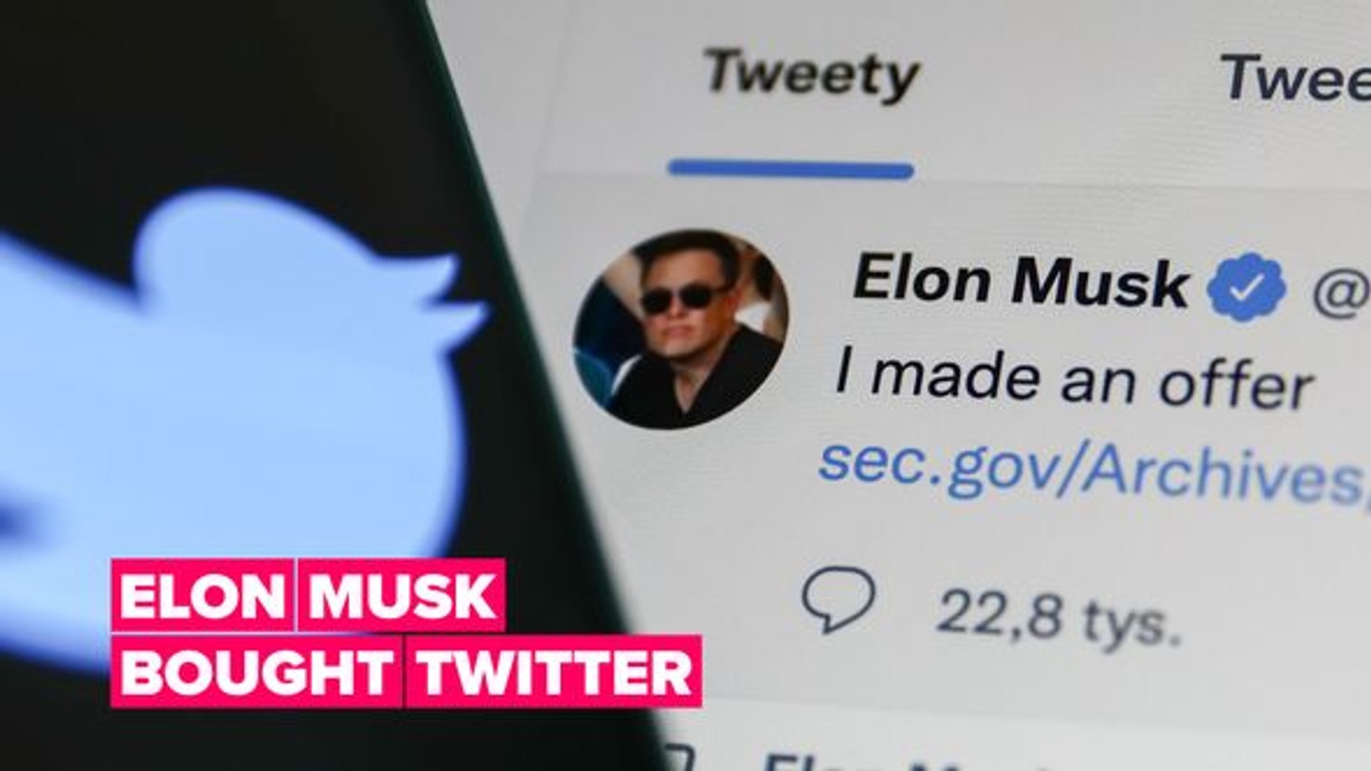 Elon Musk officially bought Twitter