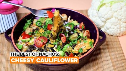 How to make cheesy cauliflower nachos