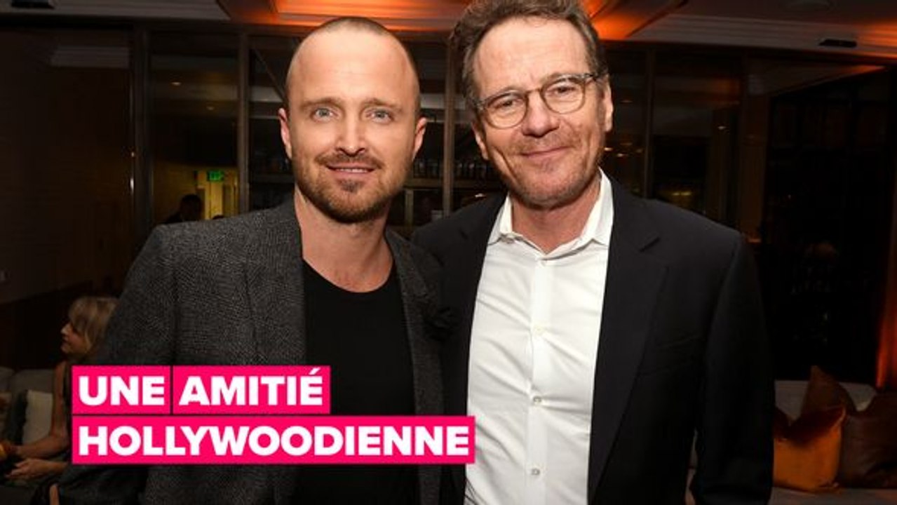 Aaron Paul a demandé à Bryan Cranston d'être le parrain de son bébé