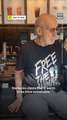 James Cromwell Superglues Himself to Starbucks Counter