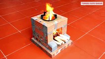 Tungku kayu bakar 21 || how to make firewood stove