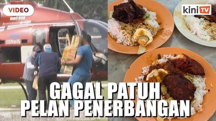 Juruterbang ambil nasi ganja guna helikopter mengaku tak salah
